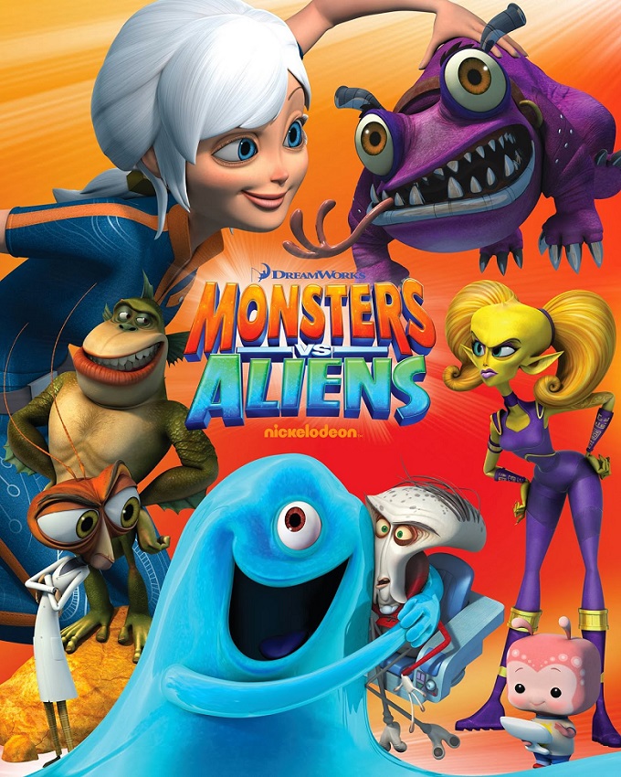 Монстры против Пришельцев сезон 1 (2013) постер
