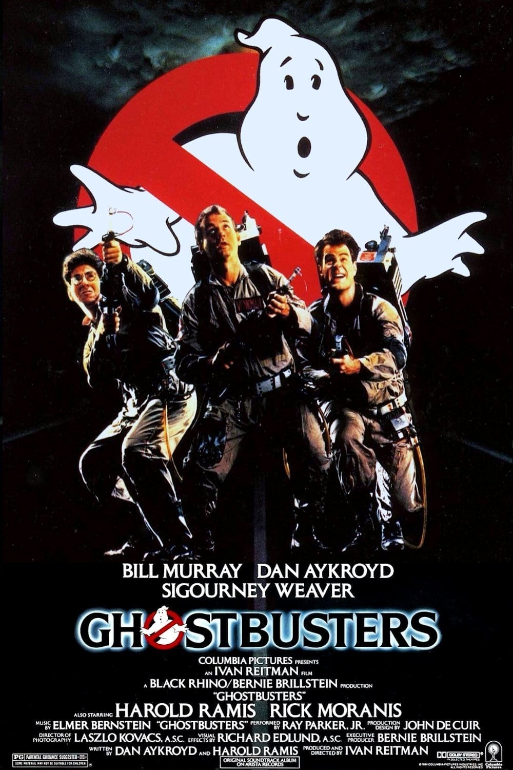 Охотники за привидениями / GhostBusters (1984) MP4 постер