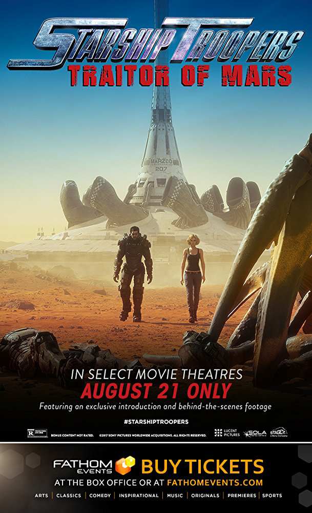 Звёздный десант: Предатель Марса (2017) (Starship Troopers: Traitor of Mars) постер