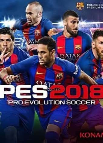 Pro Evolution Soccer 2018 (PES 2018) постер