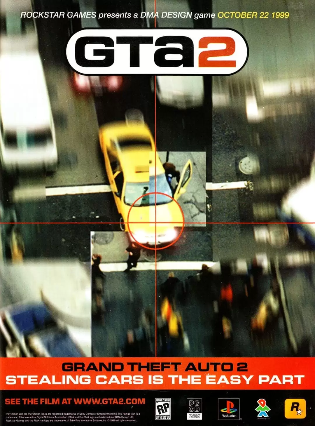 Grand Theft Auto 2 (1999) PC постер