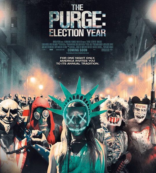 Судная ночь 3 / The Purge: Election Year MP4 (2016) постер